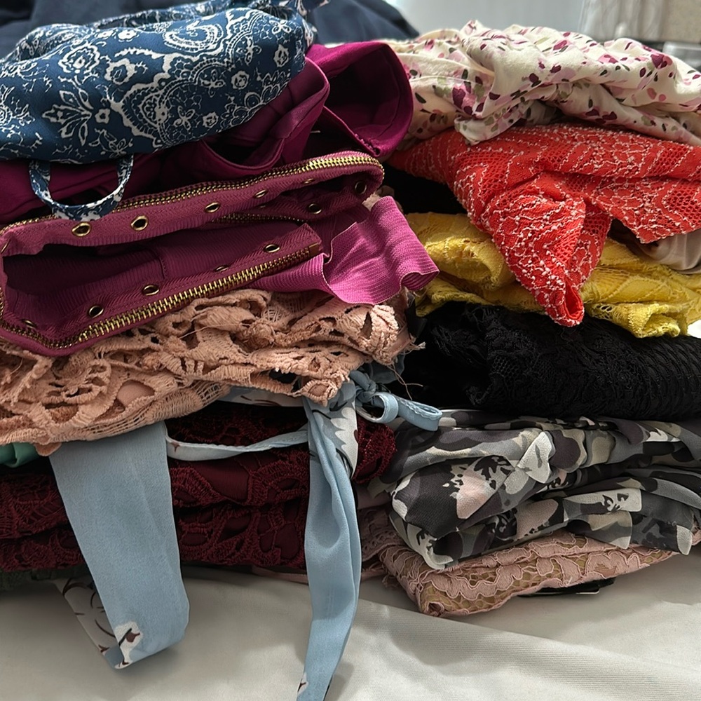 Variety of women dresses